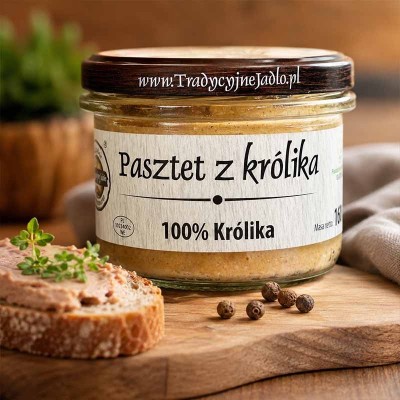 Prawdziwy pasztet z królika  tradycyjny naturalny smak | super-stek.pl