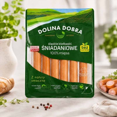 Kiełbaski śląskie na śniadanie  aromatyczne i soczyste | super-stek.pl