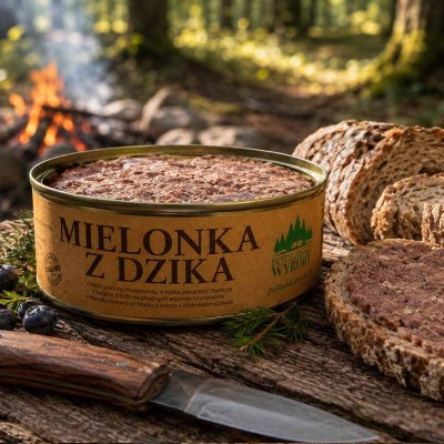 Mielonka z dzika 300 g – konserwa z dziczyzny | Super-Stek.pl