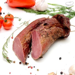 Polędwiczka wieprzowa wędzona, delikatna i soczysta, naturalne wędzenie, intensywny aromat
