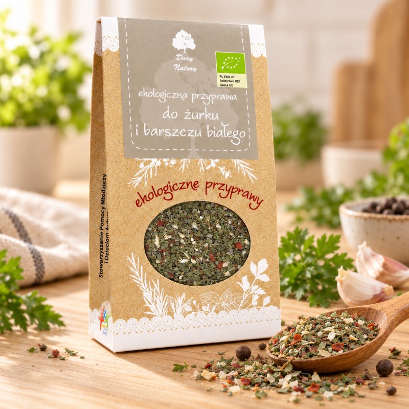 Przyprawa do żurku i barszczu białego EKO 50g