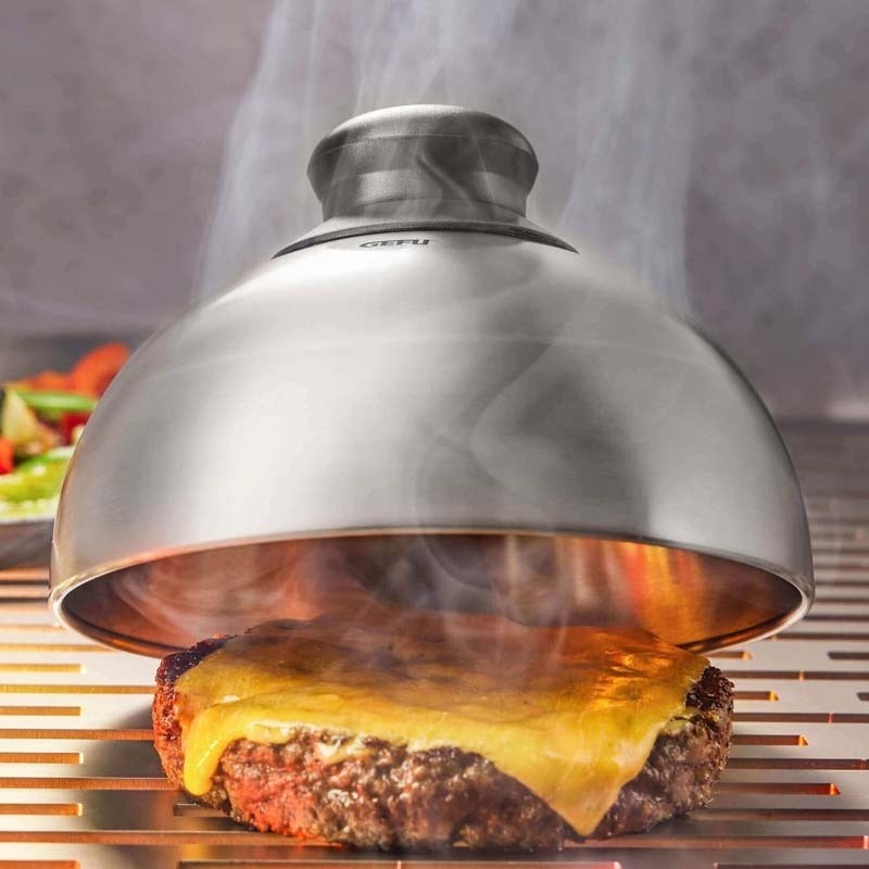 Pokrywka na burgera GEFU BBQ do topienia sera