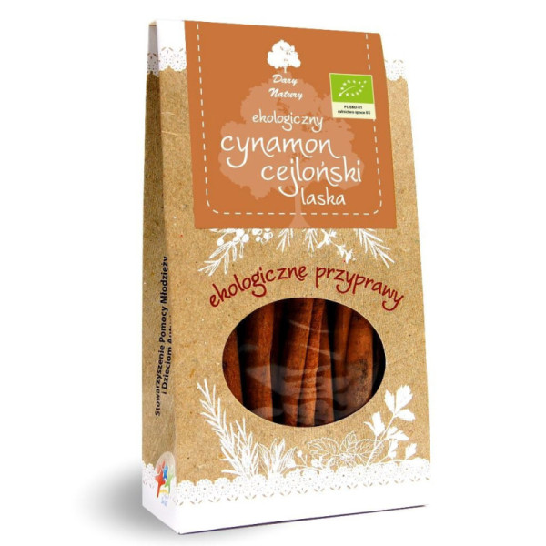 Cynamon cejloński w laskach – przyprawa naturalna bio | super-stek.pl