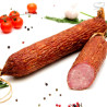 Kiełbasa żywiecka sucha, tradycyjna podsuszana wędlina wieprzowa, intensywnie aromatyczna, doskonała na kanapki i przekąski.
