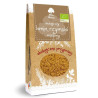 Organic ground cumin spice bio in packaging, 100% natural without additives