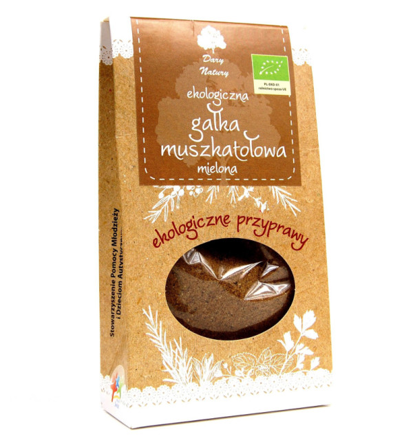 Organic Ground Nutmeg - Aromatic Spice | super-stek.pl