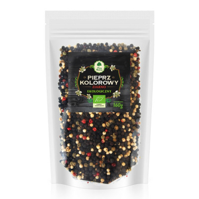 Eco-Friendly Colored Pepper Refill 160g - Regional Organic Spice