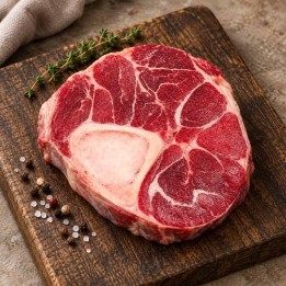 Stek z giczy wołowej ossobuco