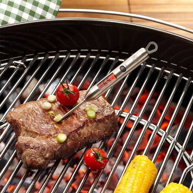 Elektroniczny termometr do mięsa GEFU BBQ - termometr z sondą w mięsie na grillu