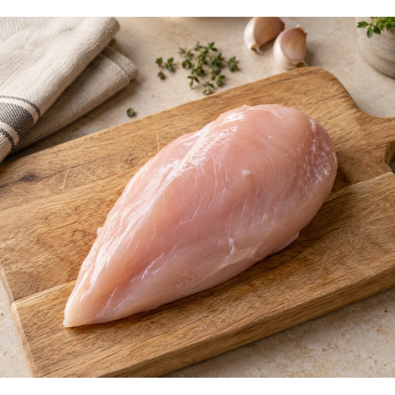 Filet z piersi kurczaka ekologicznego BIO — Limeko — propozycja prezentacji