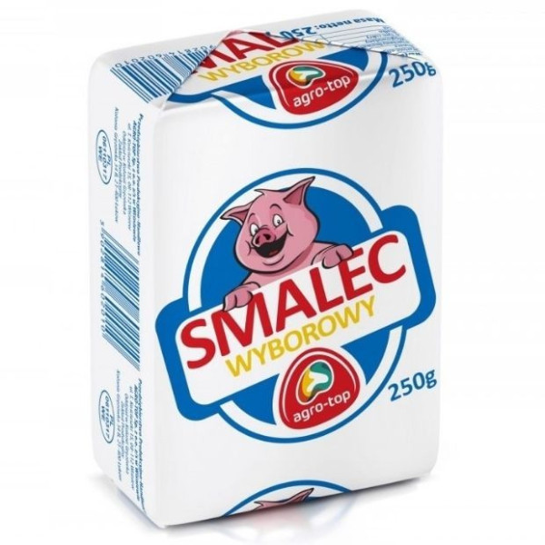 Smalec wieprzowy Wyborowy 250g – idealny do smażenia | super-stek.pl