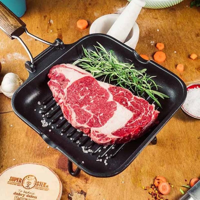 Marmurkowy Rib Eye stek  z antrykotu cena 115 zł / kg. Sklep mięsny online