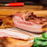 Traditioneller geräucherter Speck, aromatisch, natürliche Zutaten, ohne Konservierungsstoffe