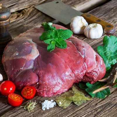 Rehkeule ohne Knochen zartes Fleisch für Steaks und Braten | super-stek.pl
