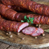 Kiełbasa z dzika wędzona, średnio rozdrobniona, soczysta i aromatyczna | sklep mięsny super-stek.pl