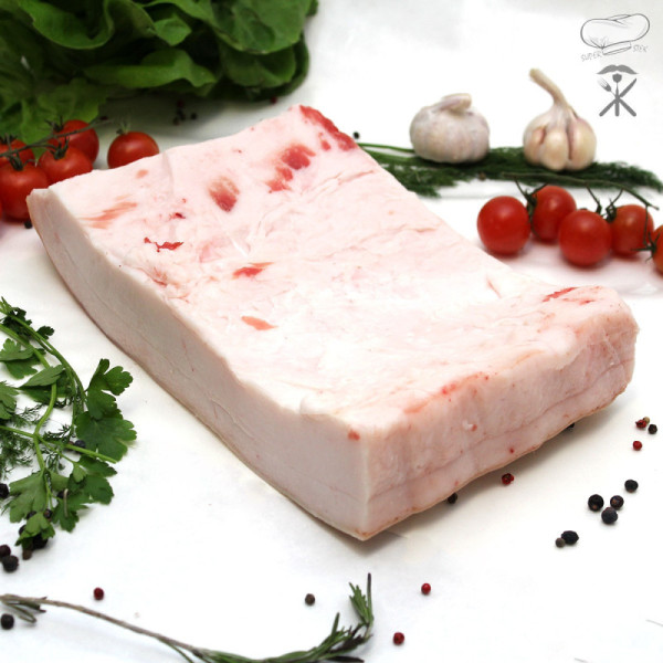Dicke Schweinespeck mit Haut 4-8 cm Online-Fleischgeschäft super-stek.pl