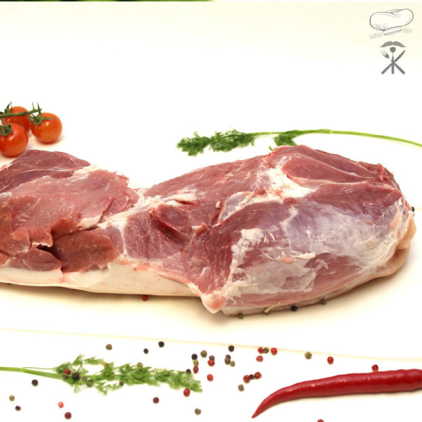 Boneless pork ham with skin - fresh meat | super-stek.pl