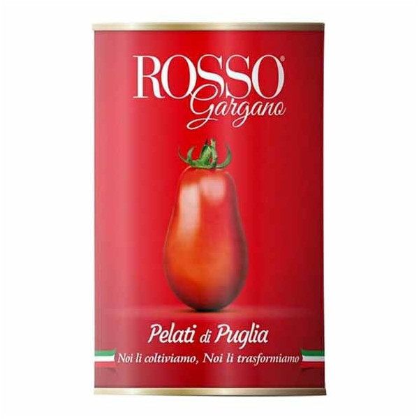 Włoskie pomidory bez skórki Pelati di Puglia 400g
