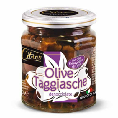 Italienische Taggiasca-Oliven – entkernt, voller Aroma | super-stek.pl