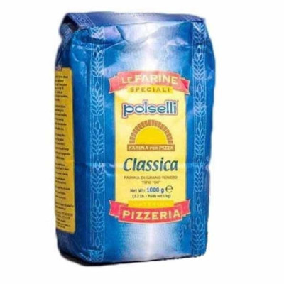Włoska mąka do pizzy Polselli Farina 00 BLU 1kg